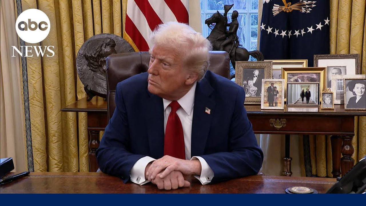 Trump signs executive orders in wake of deadly DC plane crash