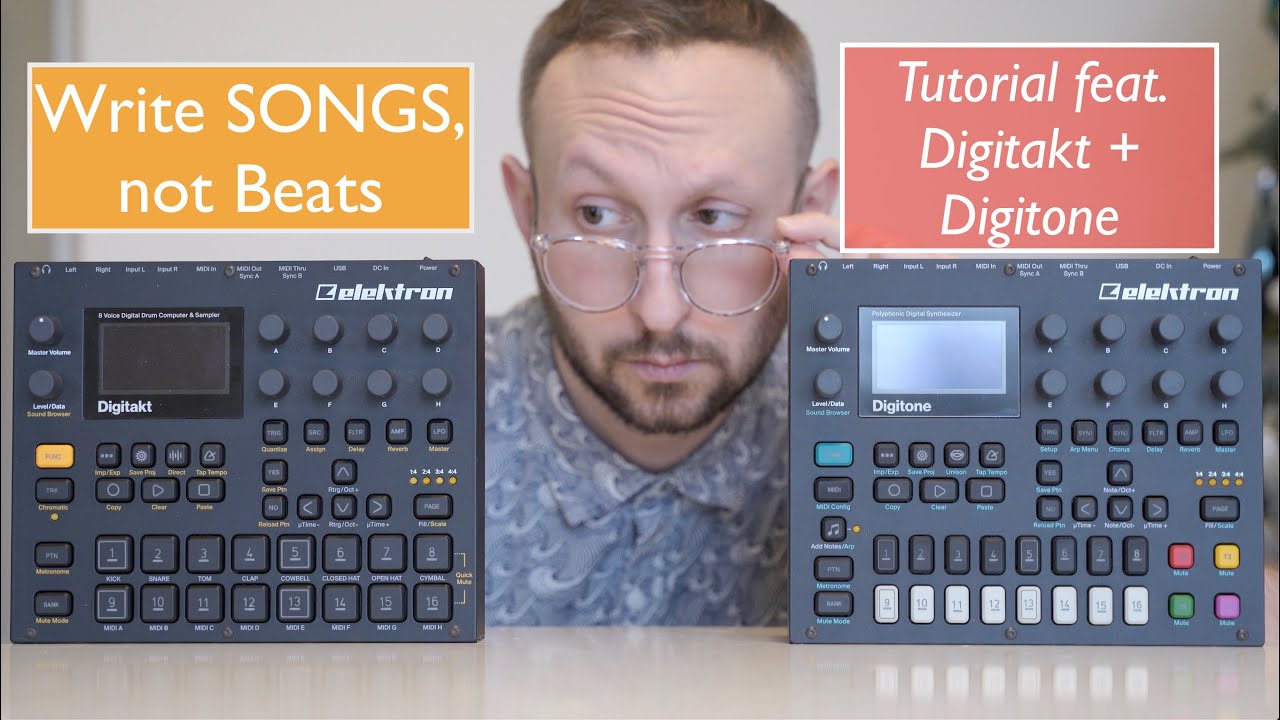 Write Songs FAST with the Digitakt and Digitone