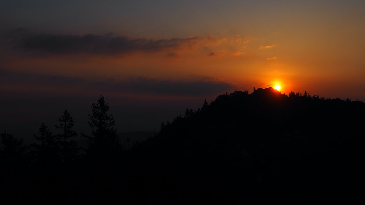 Sonnenaufgang am Osser | Bayerischer Wald | 4K | iPhone 11