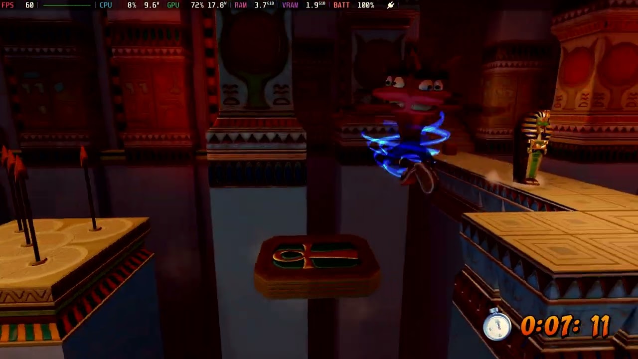 Crash 3 - Sphynxinator 44:70 - Beating TooneySA & WumpaLewis