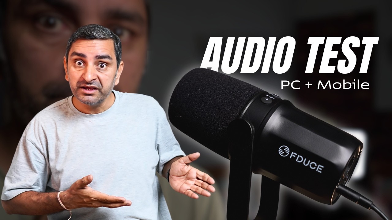 🔥 Under ₹5000 ka Studio Quality Mic? FDUCE SL40+ Full Review with Real Sound Test!
