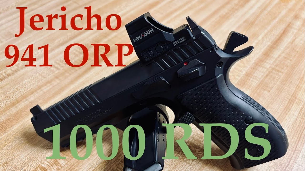 An extremely amateur 1000rd review of the IWI Jericho F9 ORP  