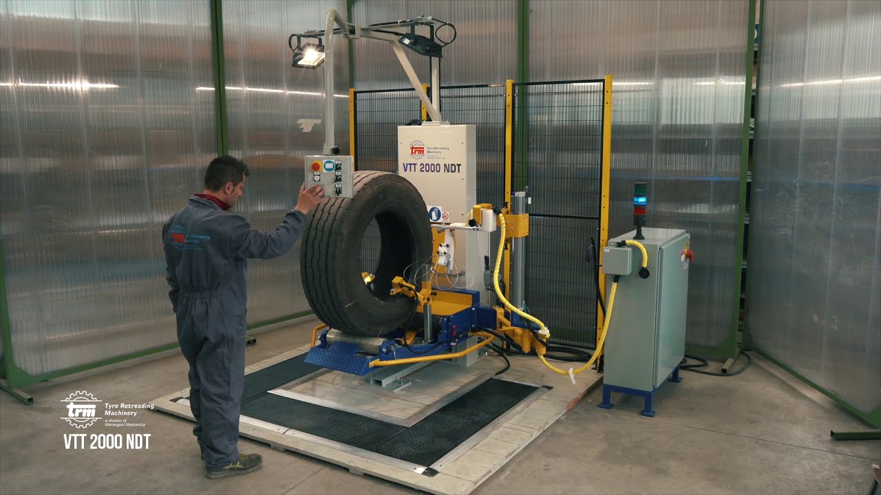 TRM VTT 2000 inspection machine with Nail Hole Detector