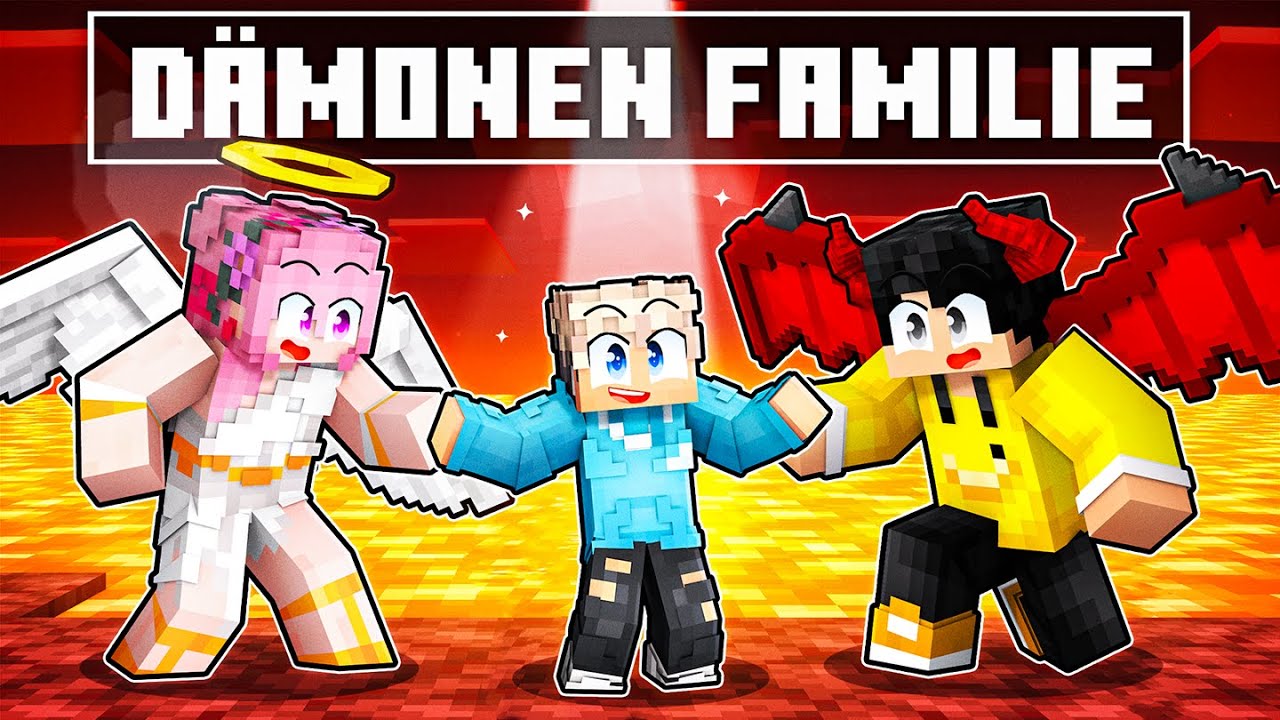 ADOPTIERT von EINER DÄMONEN FAMILIE in Minecraft!