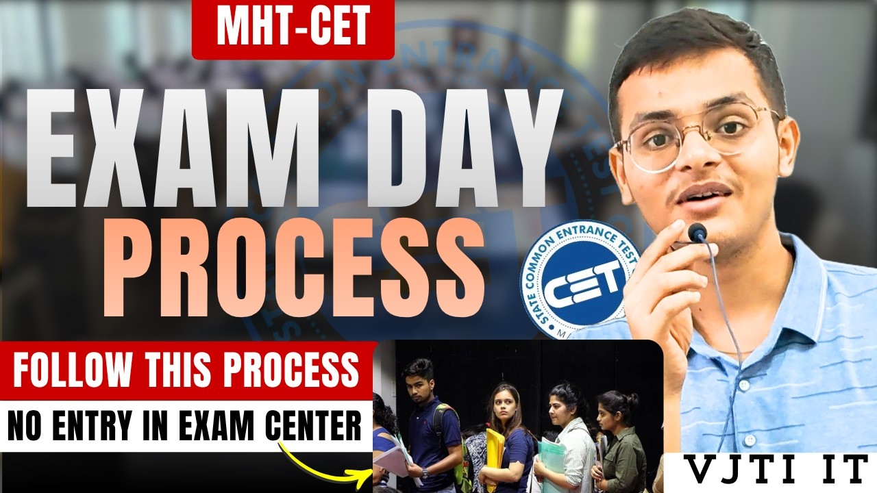 MHT CET Exam Day: Gate Entry to Exam Seat &mdash; Step by Step | Meet Ranka