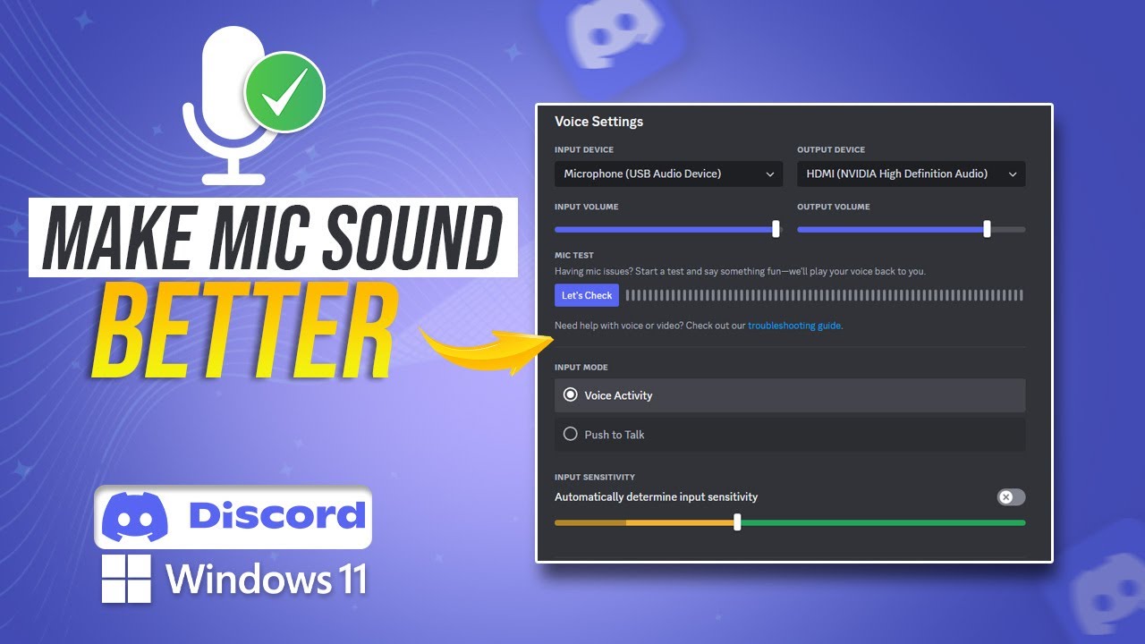 Лучшие настройки звука для Discord на ПК с Windows | Как улучшить звук микрофона