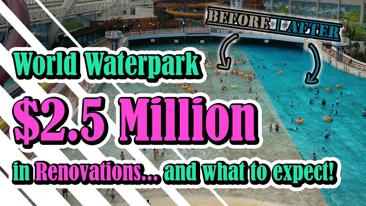 World Waterpark 2018 Renovations & Closure! - Best Edmonton Mall