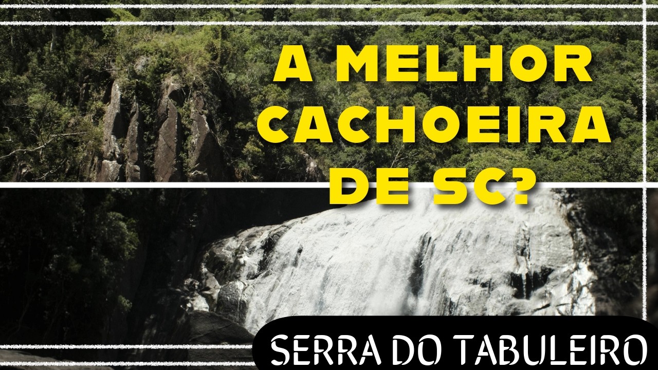 A melhor cachoeira de Santa Catarina?