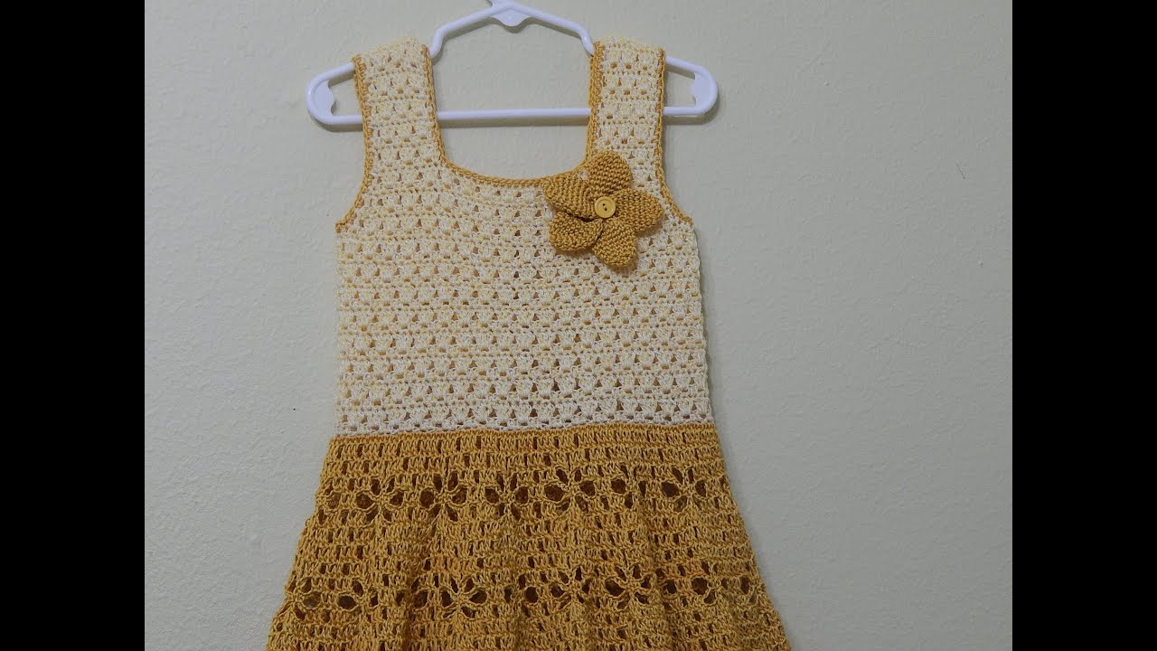 Vestido Crochet Circular 1 de 3