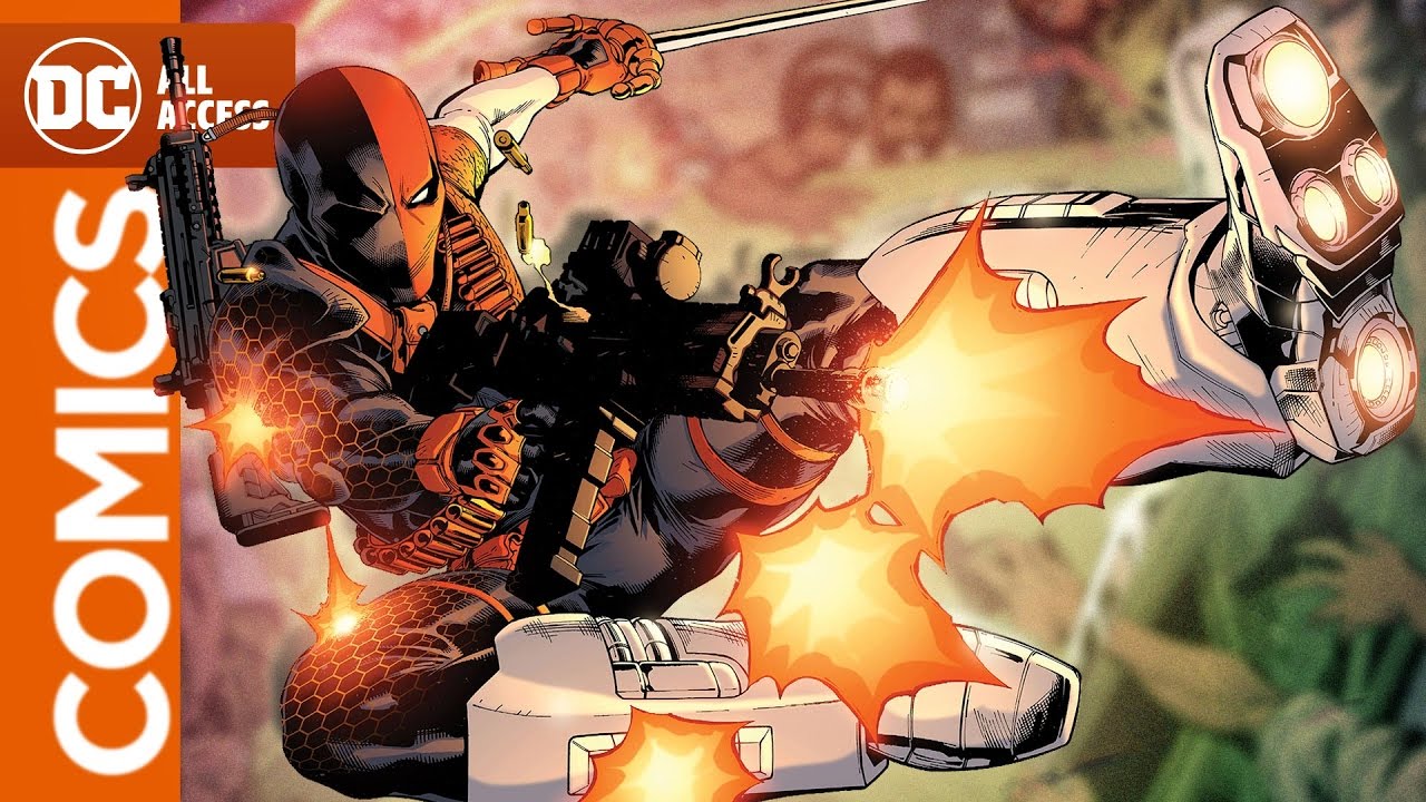Deathstroke Is House M.D. with a Machine Gun