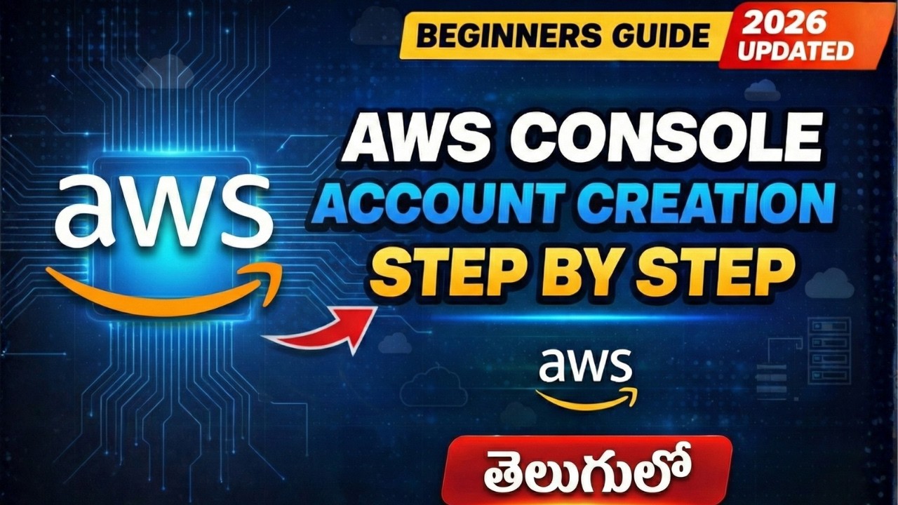 How to Create AWS Account in 2026 (UPI Method) | Full Process Explained (Telugu)