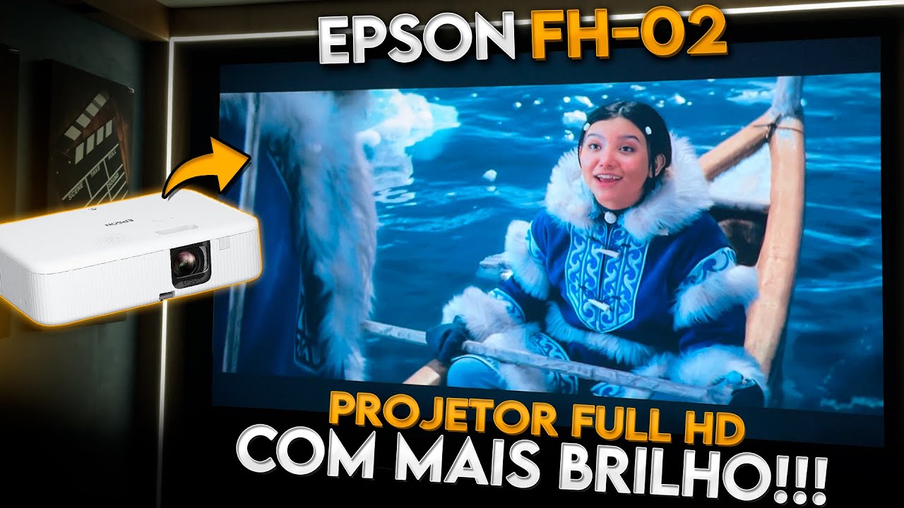 Это ПРОЕКТОР для СВЕТЛОЙ СРЕДЫ! Epson FH02 ОЧЕНЬ яркий!