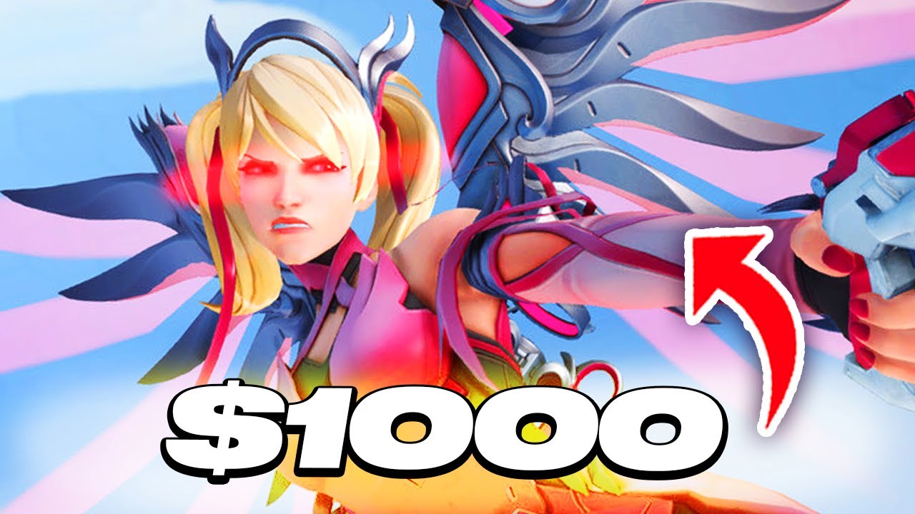 Streamer Is ANGRY Pink Mercy Skin is Back