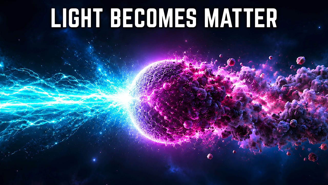 How Can Light Turn Into Matter?