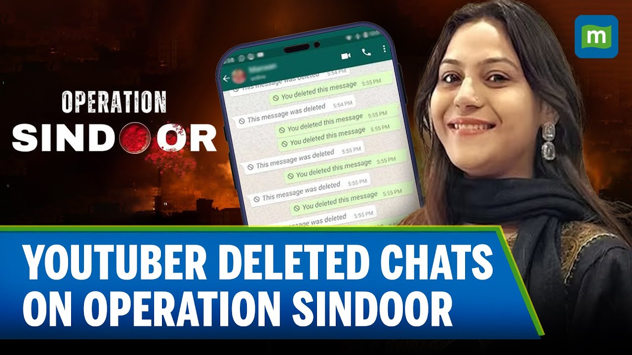 YouTuber Jyoti Malhotra Deleted Operation Sindoor Chats With Danish | Jyoti Malhotra