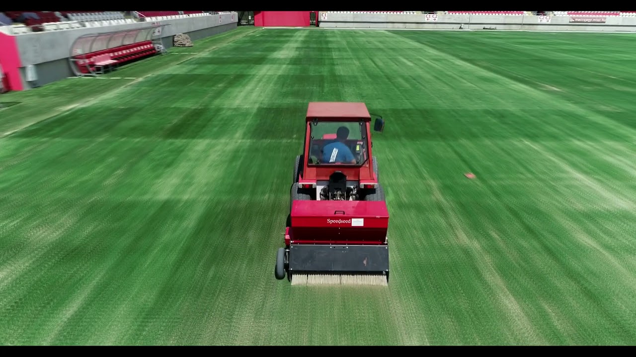Hatko Hibridgrass pályatelepítés || Várkerti Stadion, Kisvárda