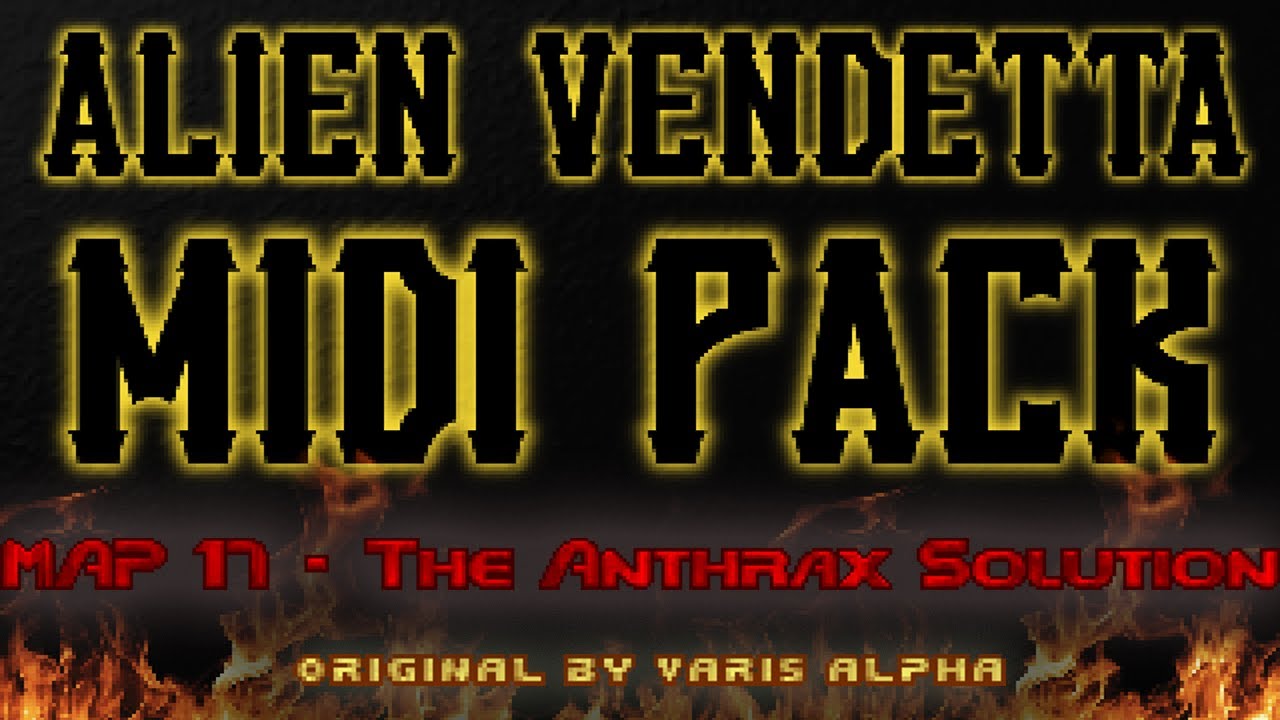 MAP 17 - The Anthrax Solution 16 Bit Sega Genesis Cover (Alien Vendetta MIDI Pack) v2