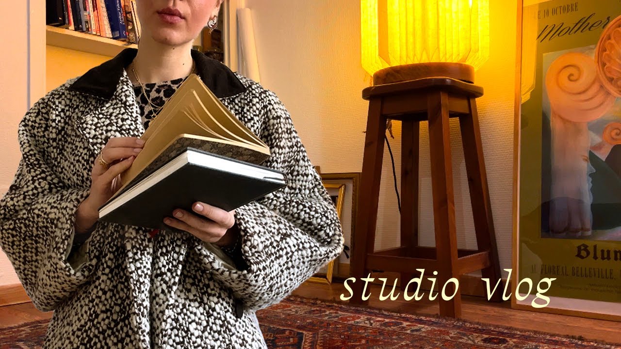 mes sketchbooks, sources d'inspiration, Jon Kalman Stefansson | cosy studio vlog