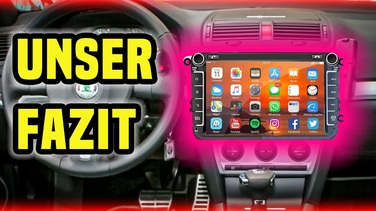 M.I.C  AV8V7 Lite Android Auto Radio im TEST | Fazit | DAB+ | Spotify | Google Maps | Bluetooth |