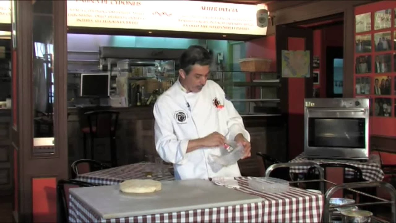 Receta Masa de Pizza casera de Marquinetti, 5 veces campeon del mundo de pizza artesana