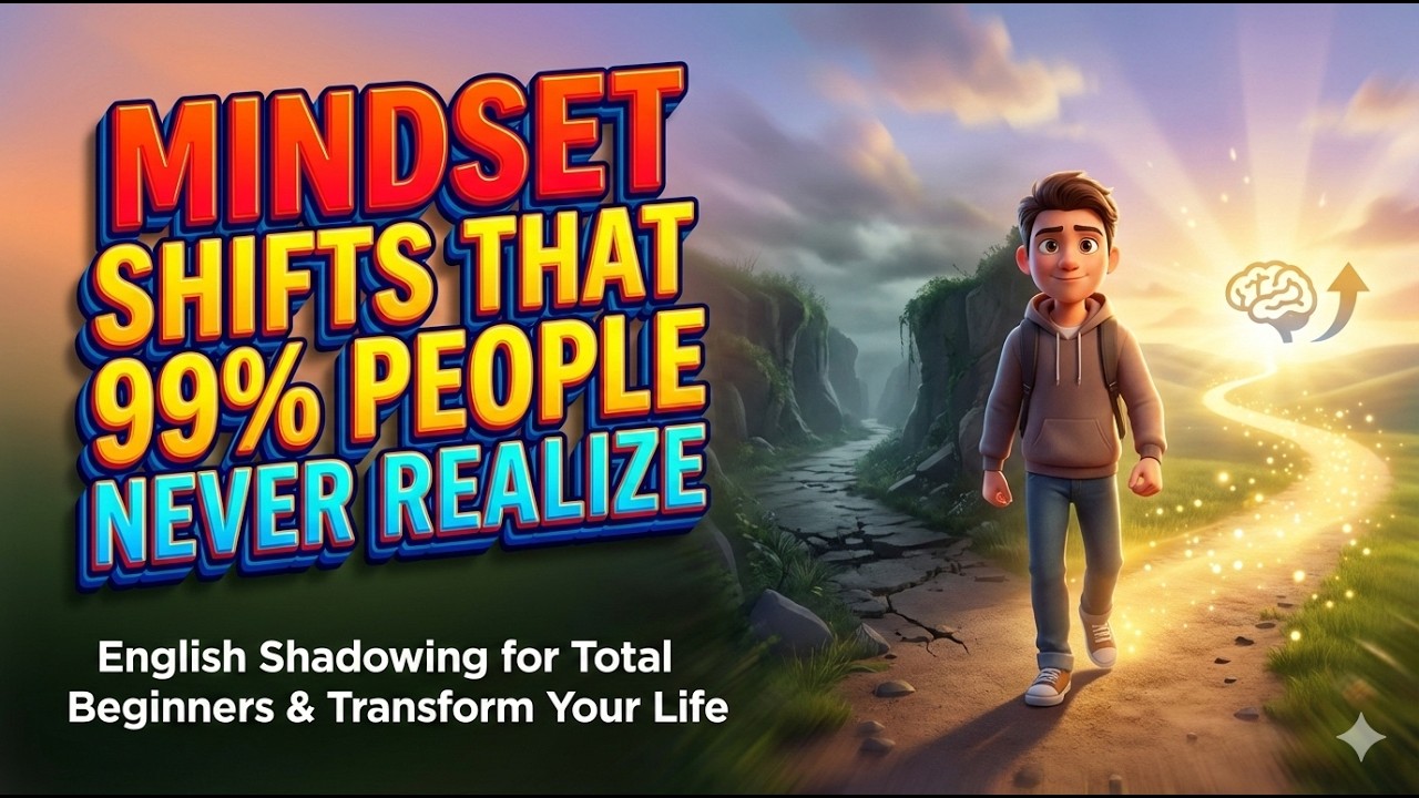 Mindset Shifts That 99% People Never Realize || English Shadowing & Mindset