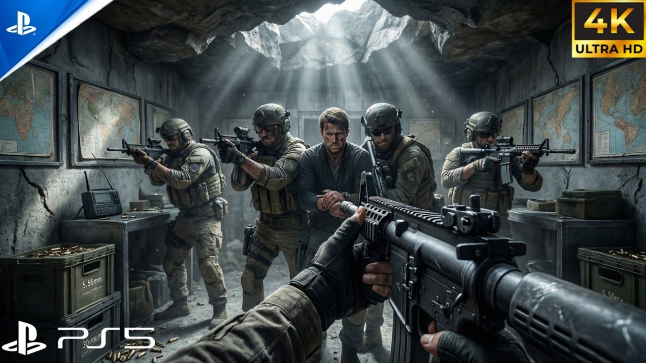 (PS5) THE WOLF’S DEN - Mountain Raid In Georgia For Capture - Campaign Mission-Ep 04 [4K60FPS]