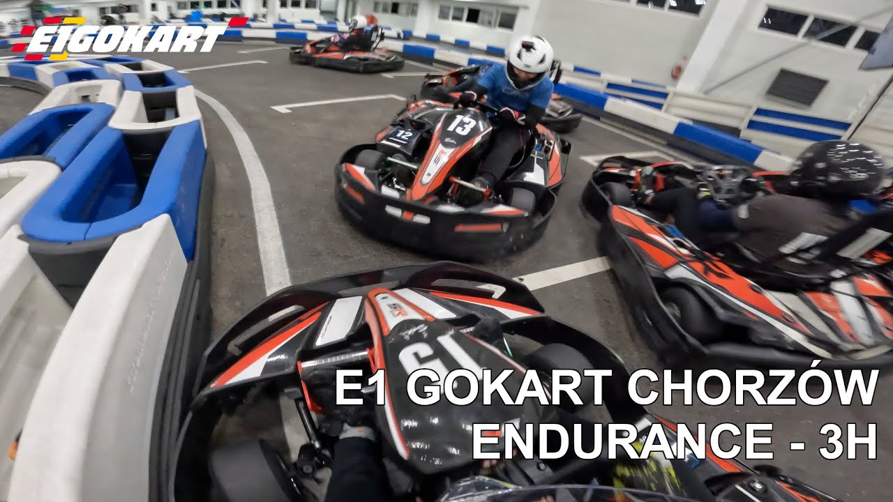 E1 Gokart Chorzów - Endurance 3h  17.11.2023 - Best of Fast In - Slow Out