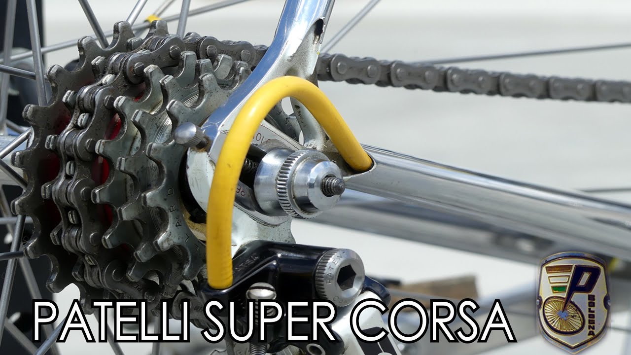 Restauration d'un vélo de course vintage PATELLI Super Corsa 1984 - Avec ce vélo je suis le BOSS 😎
