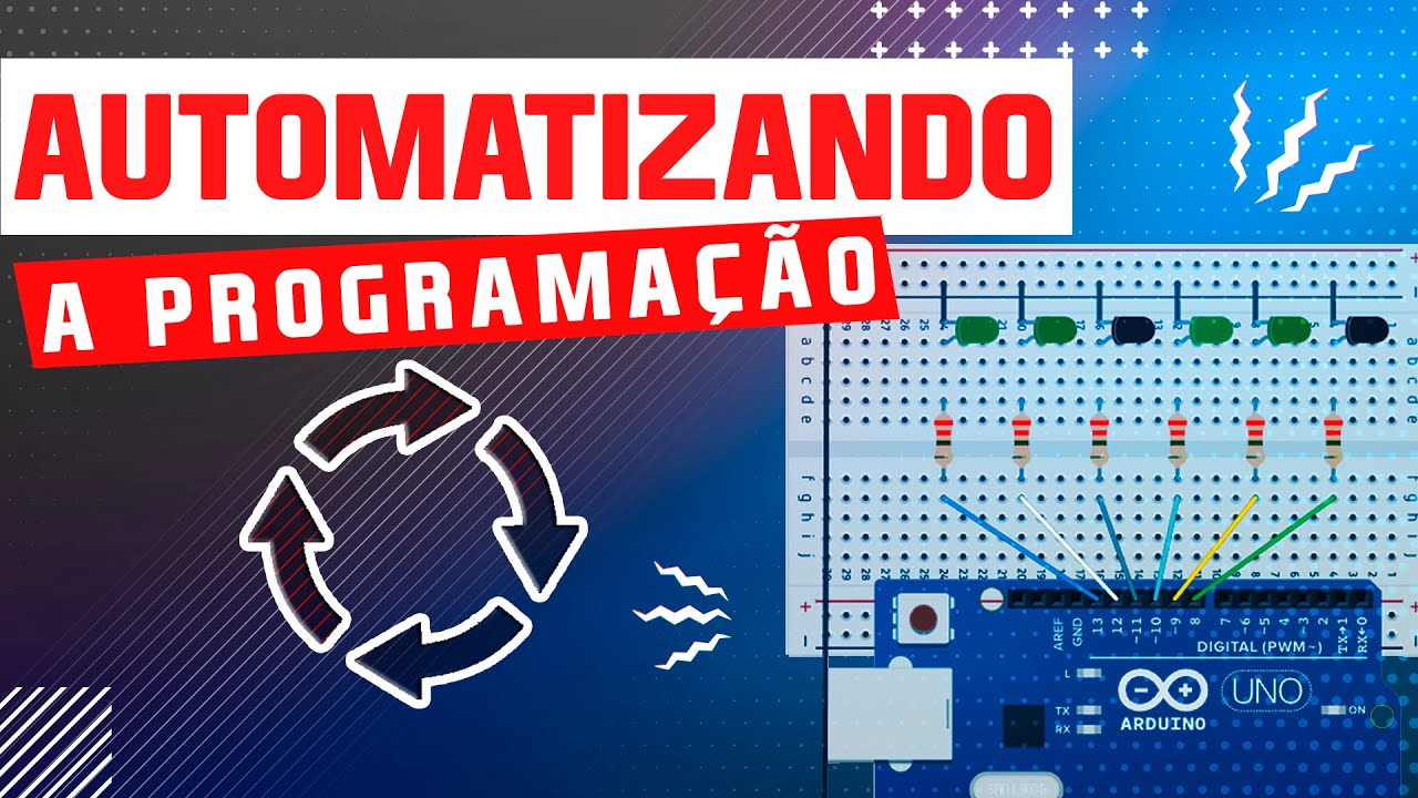 Como usar Laço de repetição FOR no Arduino