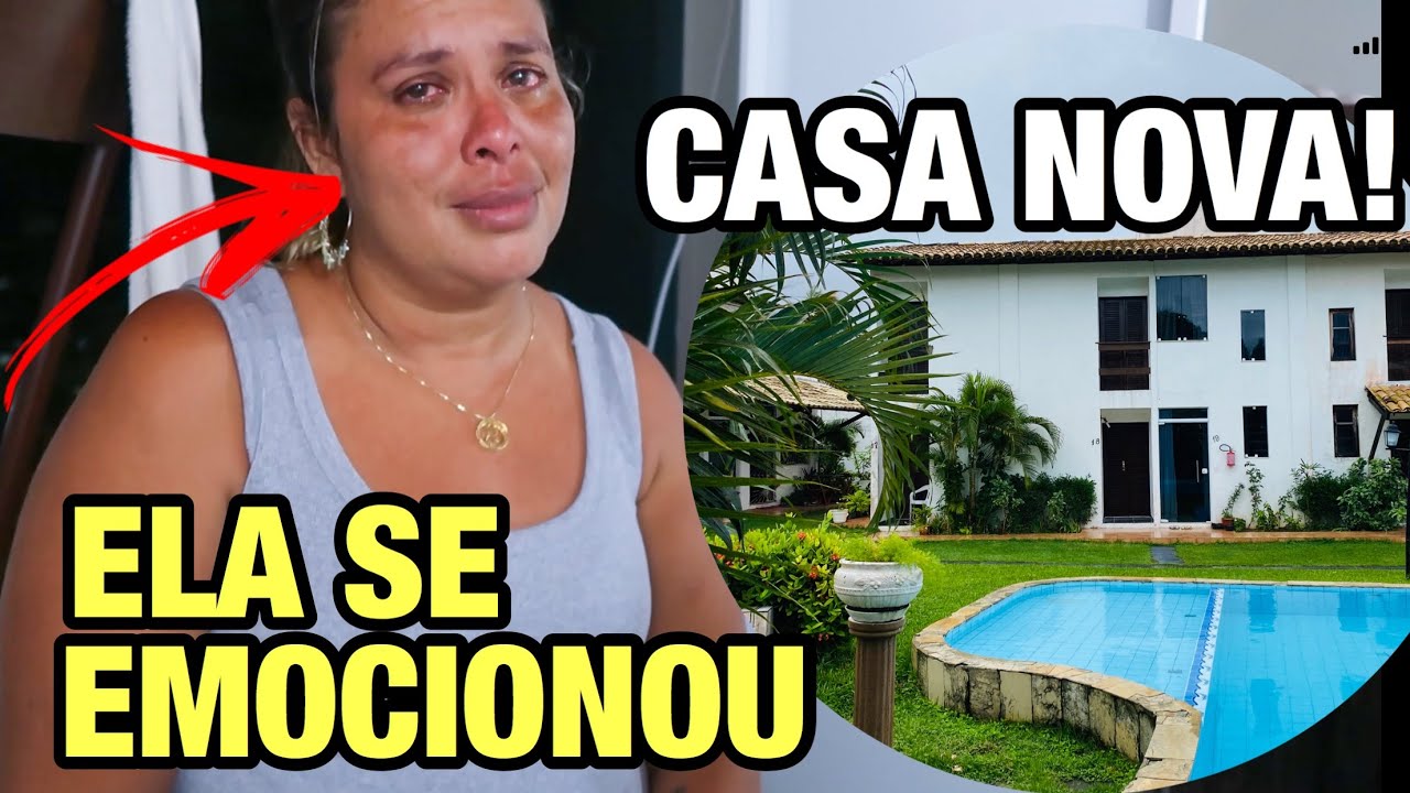 DEI UMA CASA NOVA PRA MINHA MÃE