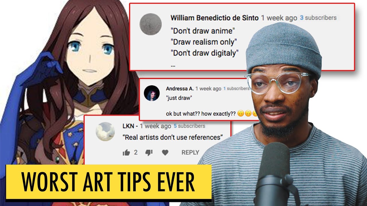 The Worst Art Tips Ever...