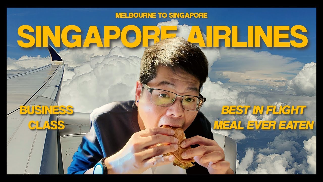 Singapore Airlines Business Class A350 | Melbourne - Singapore | Flight Review | Food Review