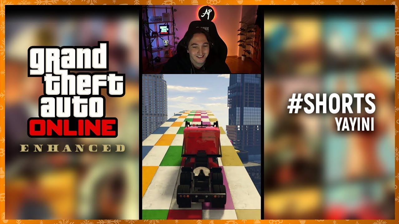 #SHORTS - GTA ONLINE - PC ENHANCED - PLAYLISTLER - (GELİN BİRLİKTE OYNAYALIM!) - #163 | !discord