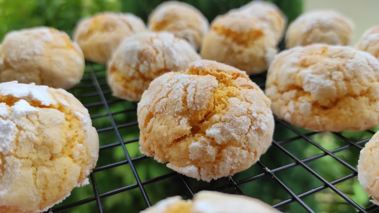Recette crinkles à la vanille et citron
