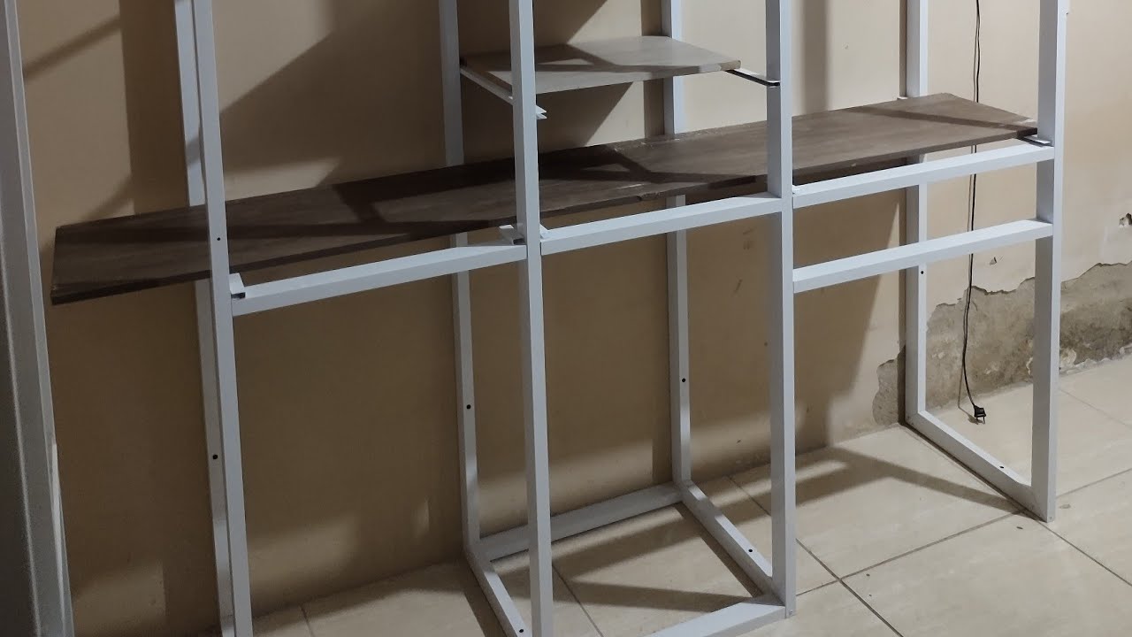 Como Fiz A Estrutura Do Closet De Alumínio