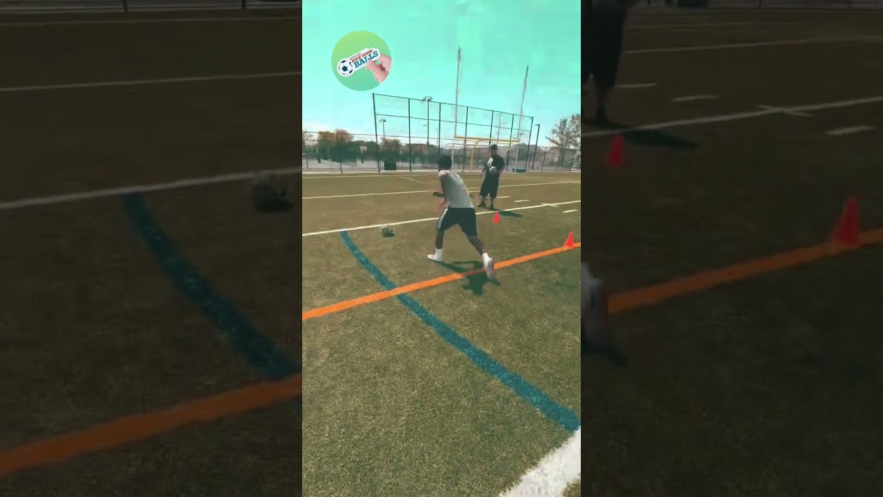 Shooting drill for soccer players #soccer #soccerdrills #futbol #skills #football #f&uacute;tbol #peru
