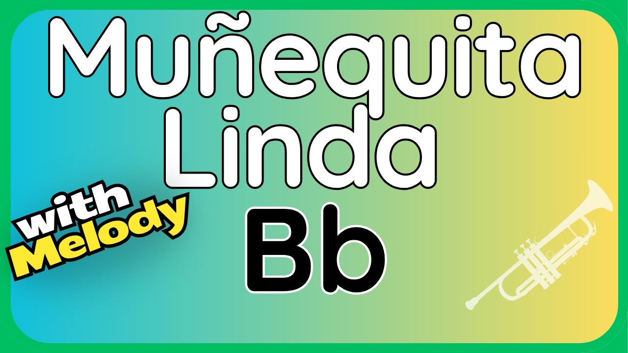 Muñequita Linda · Melody (Bb Version) for Tenor Sax & Soprano Sax