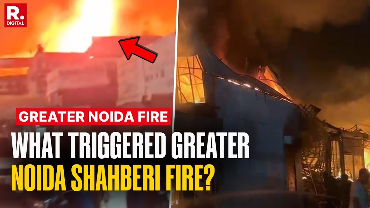 What Started Greater Noida Shahberi Market Fire? | Explained