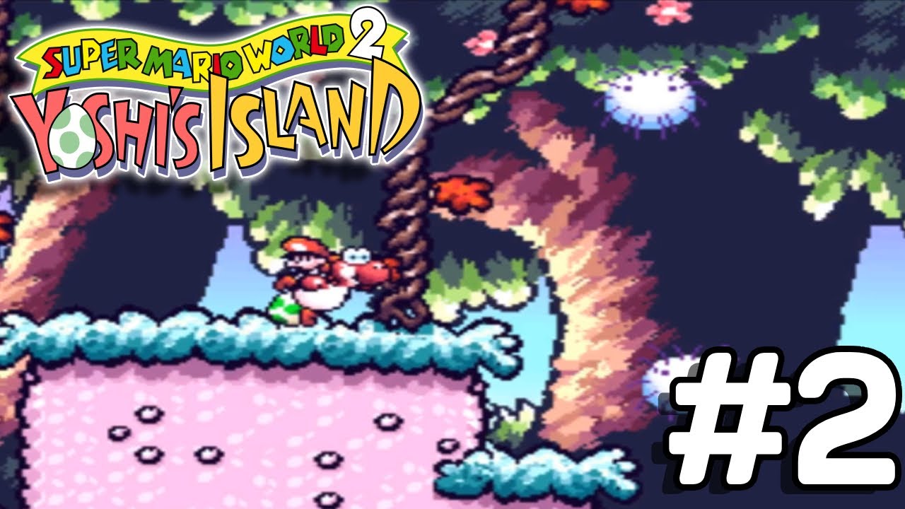 YOSHI ON SHROOMS! -  Super Mario World 2: Yoshi's Island #2
