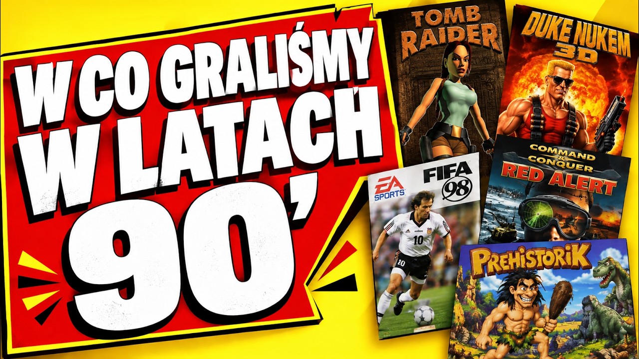 Ta gra dzisiaj zostałaby ZAKAZANA! (Retro hity lat 90')