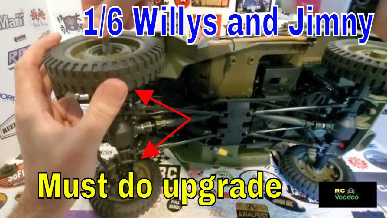 1/6 RocHobby / FMS  must do upgrade right away.