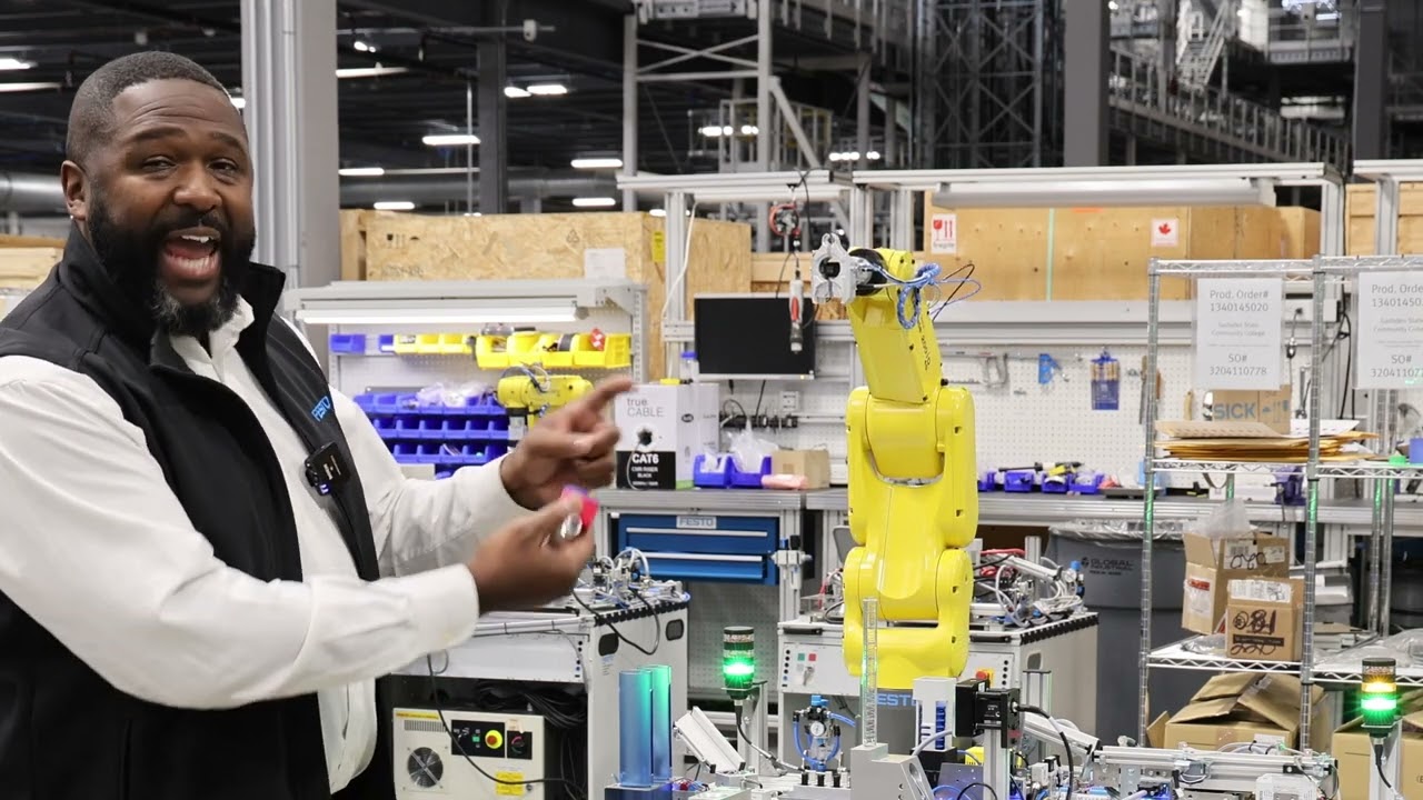 Bringing Safety Awareness to Robotics Education - SICK and Festo Didactic
