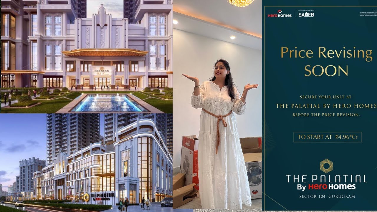 Hero Homes The Palatial in Sector 104, those seeking a luxurious and comfortable lifestyle
