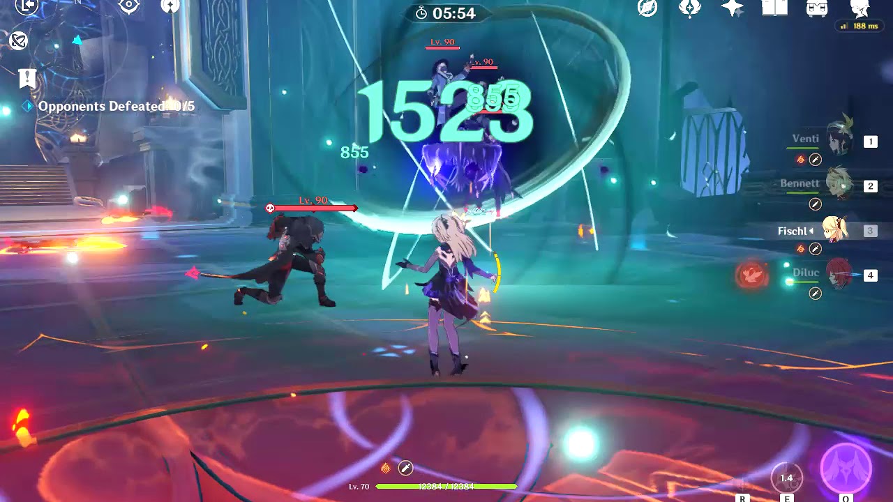 Genshin Impact - Domain of Blessing: Dance of Steel V