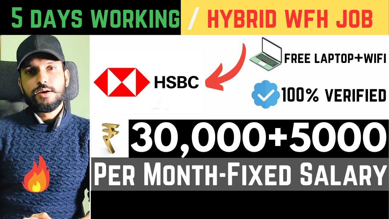 HSBC Bank Hybrid Work From Home Jobs 2025 | HSBC Off Campus Placement 2025 | HSBC Jobs 2025