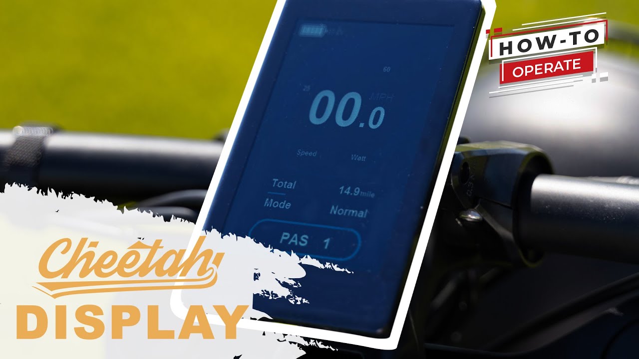 2022 Cheetah LCD display tutorial