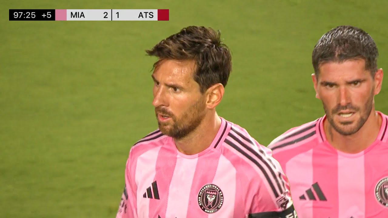 Messi vs Atlas | 2 Assists & Last-Minute Magic! 🔥🐐 + De Paul Debut | 30/07/2025