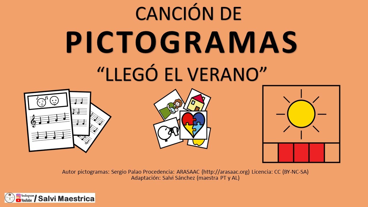 Canción con pictogramas 