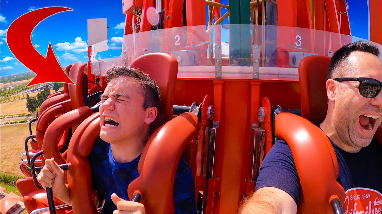 LA PEUR DE SA VIE #2 !!! Sensations Fortes pour Swan et Néo au Parc Spirou 😱