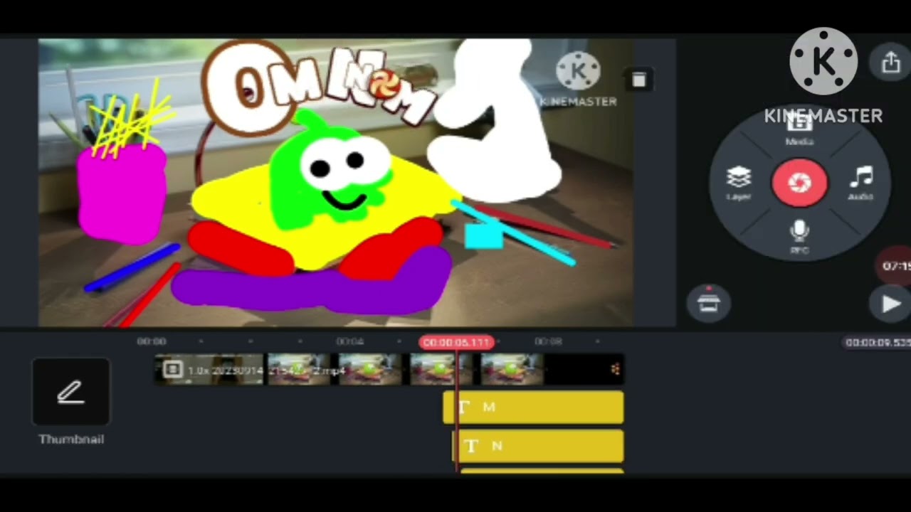 Om Nom Stories Logo Remake (2022) Speedrun Be Like